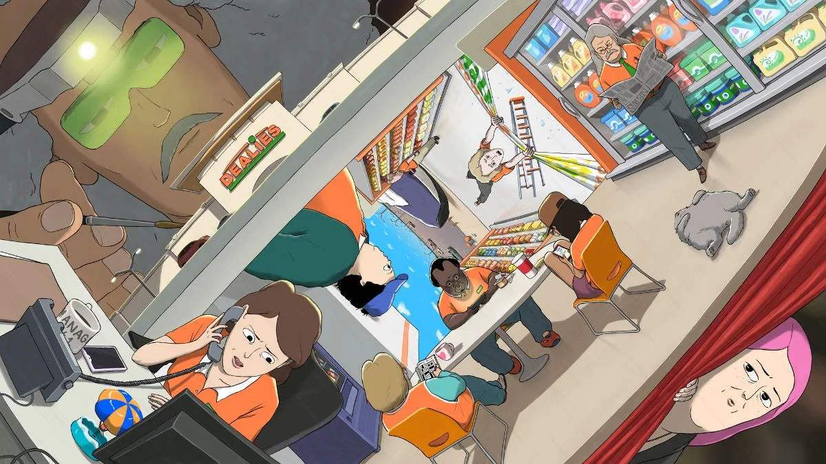 Netflix prepara série animada de comédia sobre loja mais inusitada dos EUA para 2027