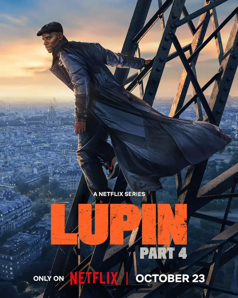 Assane Diop está de volta: nova temporada de Lupin estreia em outubro de 2026